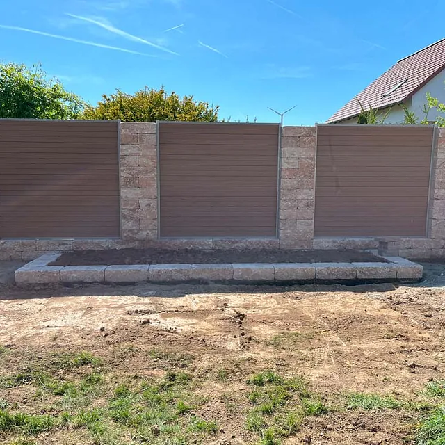 Sichtschutzwand (PVC)